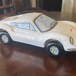 Vintage 1975 Ferrari Dino 246 Coupe Ceramic Decanter. Rare.